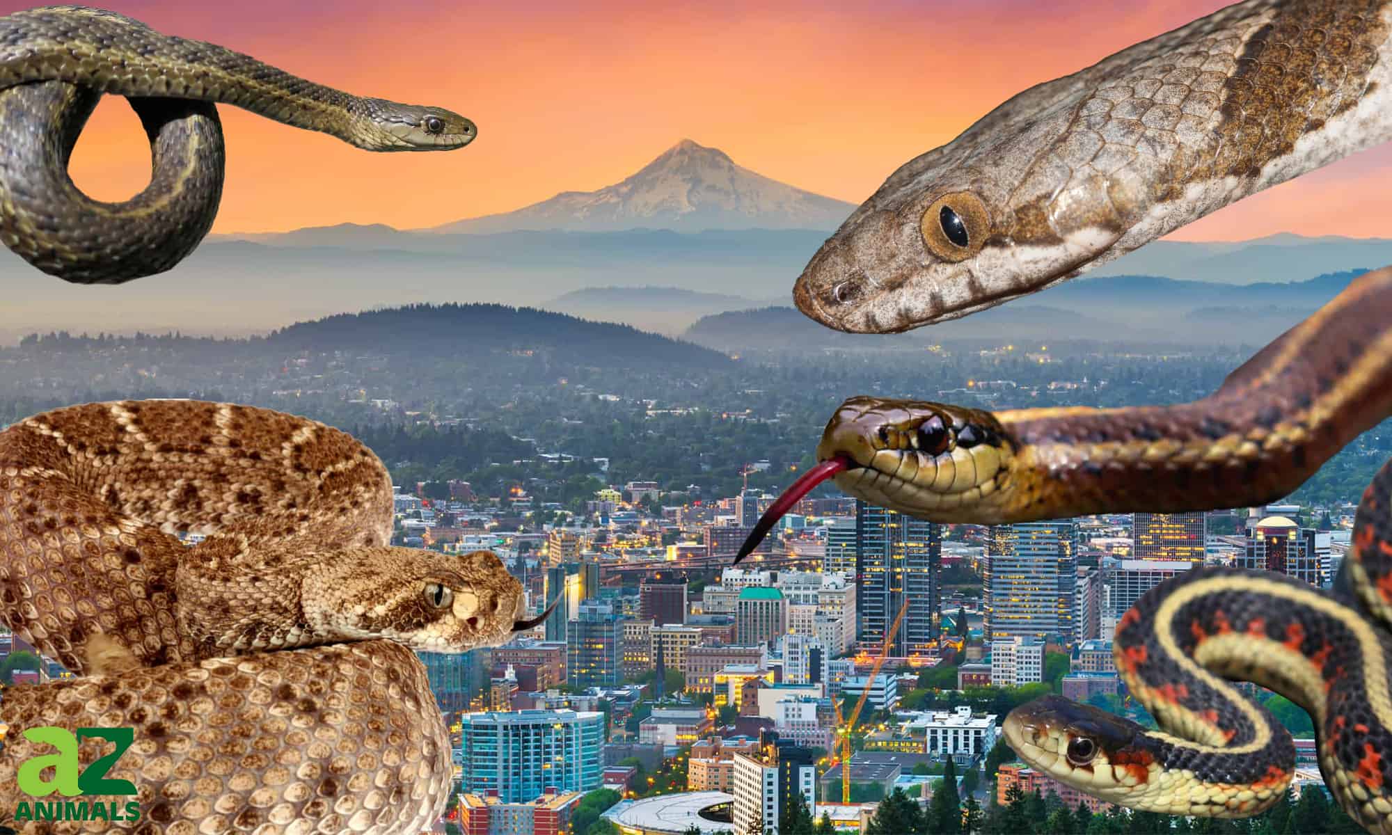 dangerous snakes in Oregon