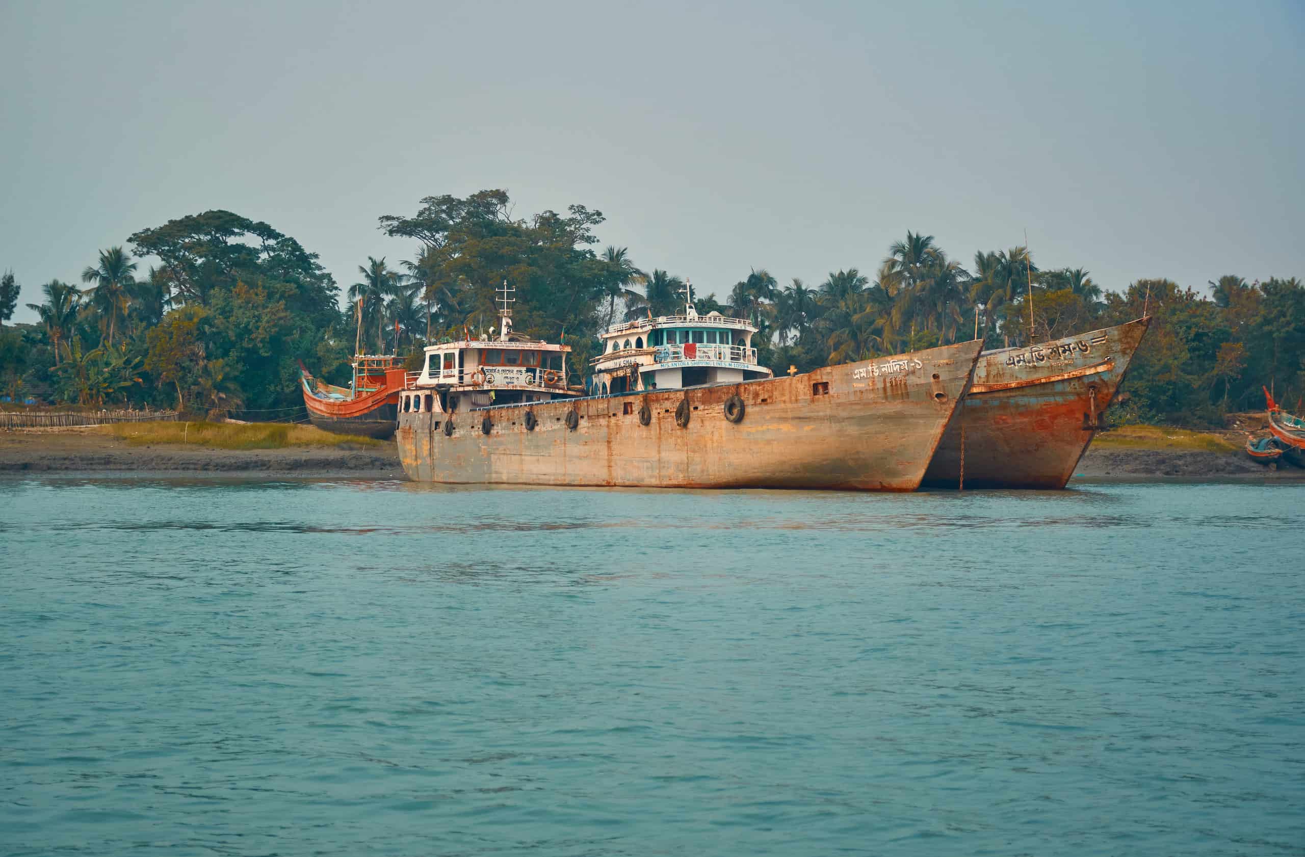 Ganges Delta and Namkhana fishing harbour