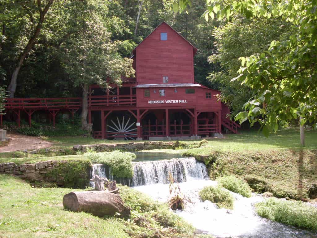 Hodgson Mill Waterfall Missouri