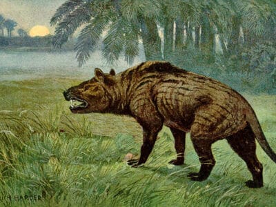 A Hyaenodon