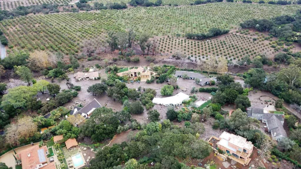 2018 Southern California Mudflows