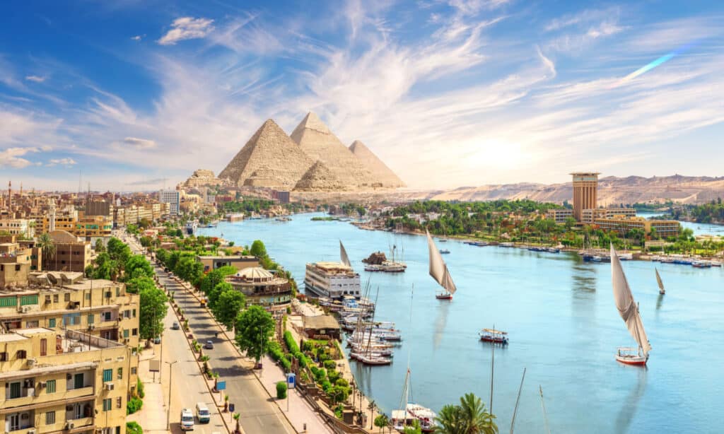 Nile River Header