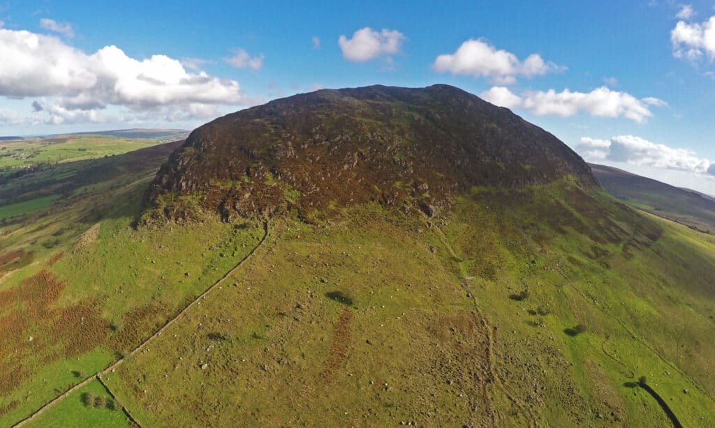 Mount Slemish in Ireland 