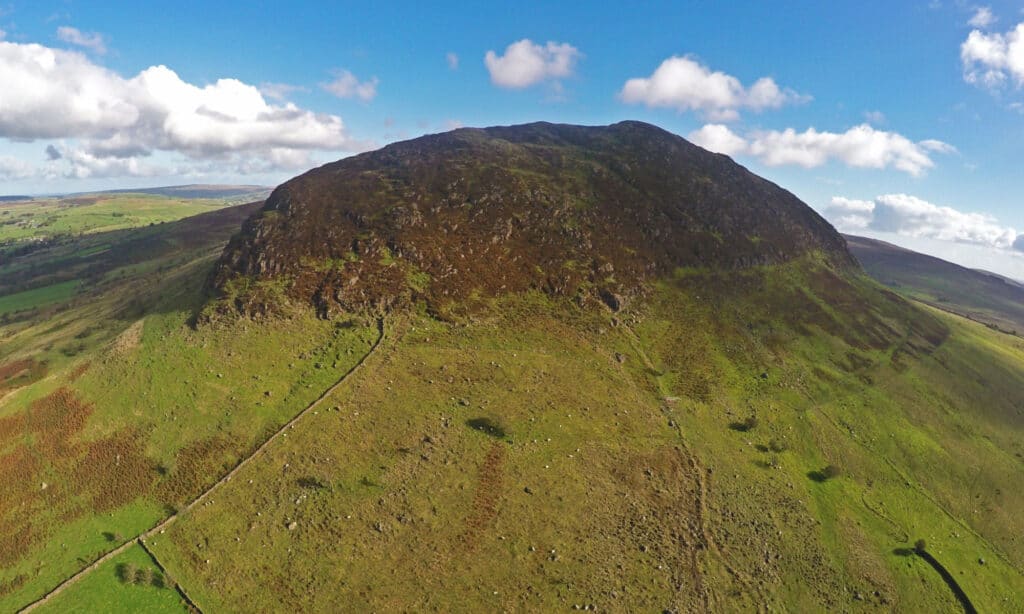 Mount Slemish in Ireland