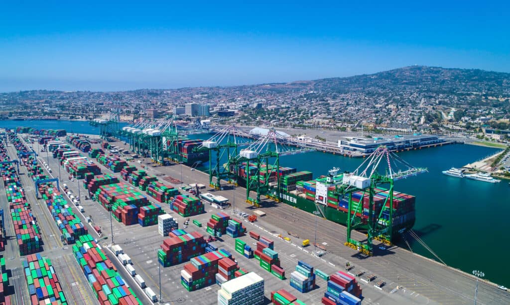 los angeles port