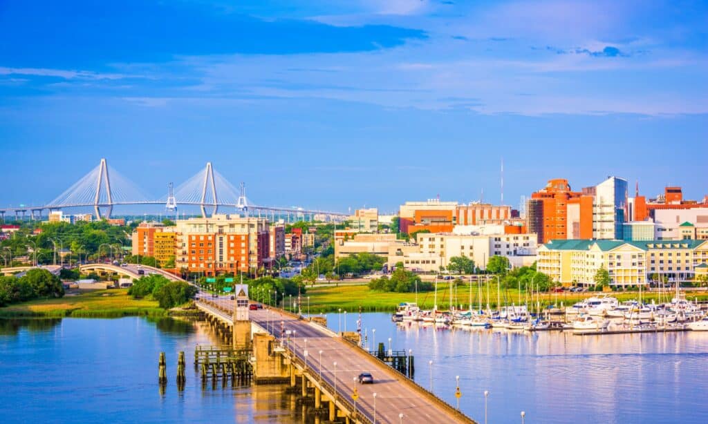 charleston south carolina city skyline