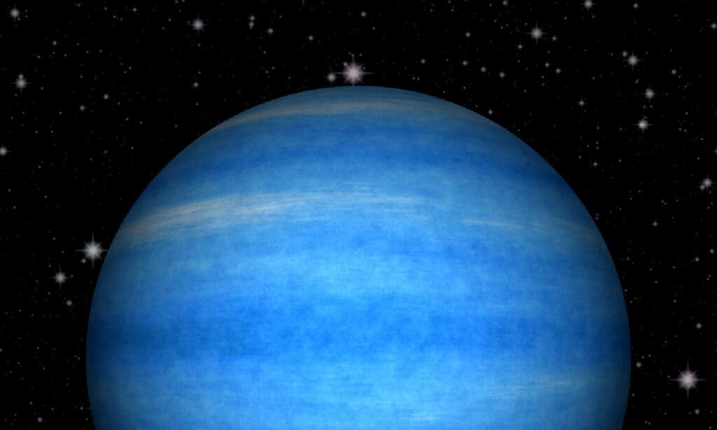 La planète Neptune abstraite a généré un fond de texture