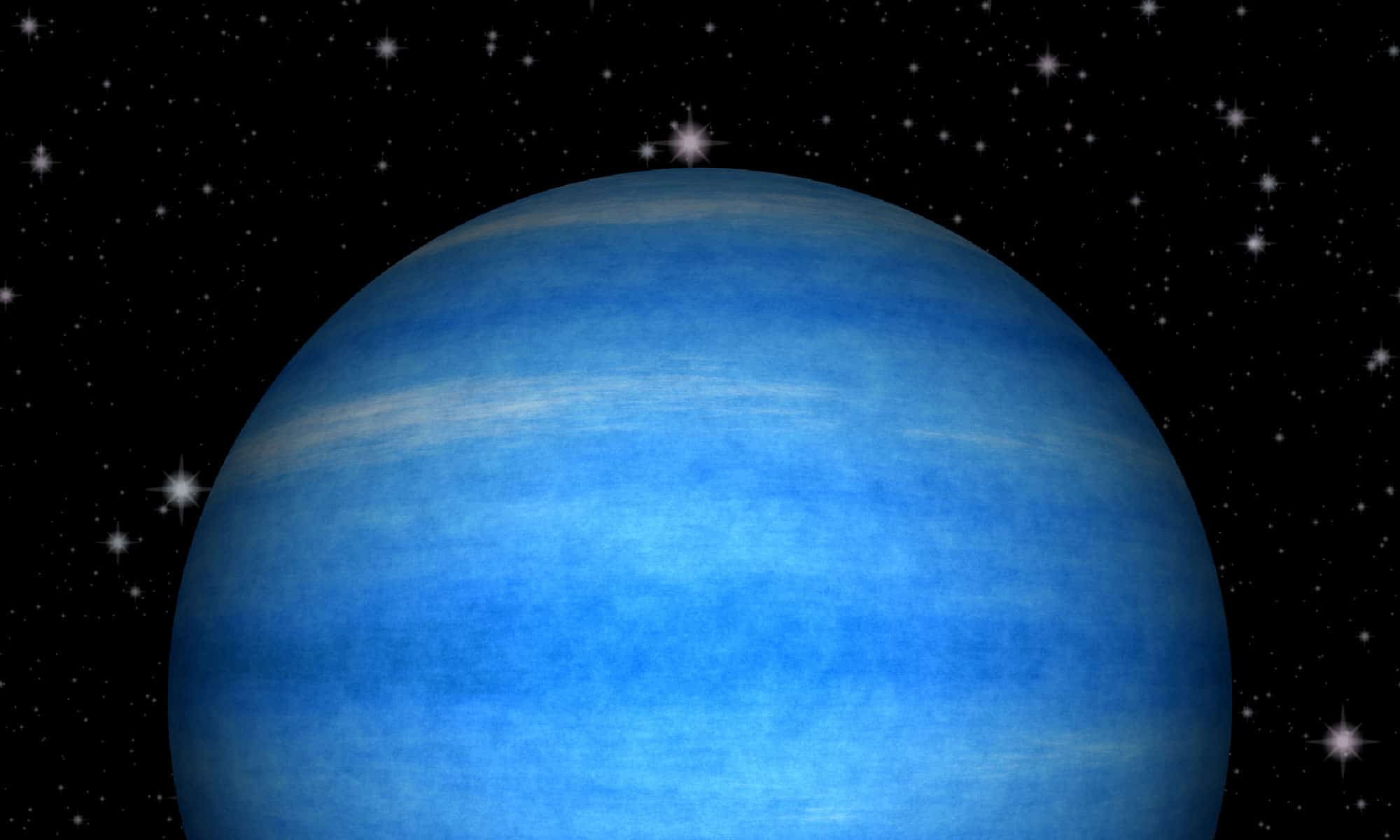Модель планеты Нептун