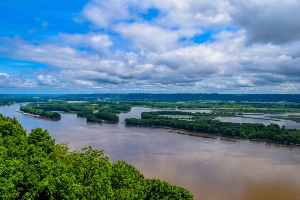 Mississippi river delta