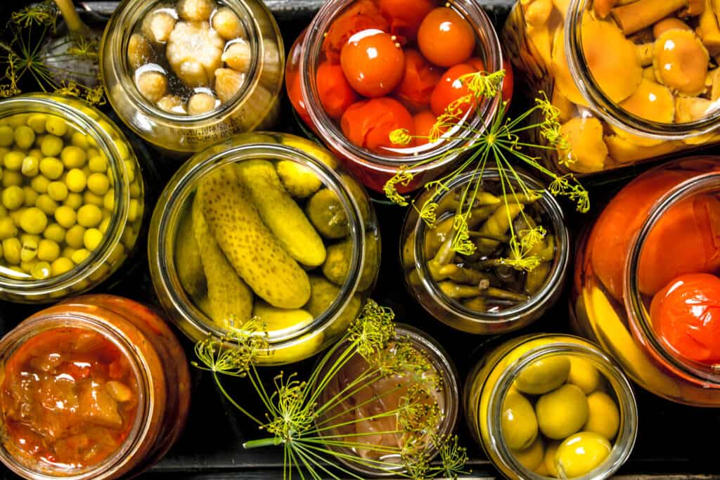 While most people associate pickles with cucumbers, other foodstuff is also pickled.