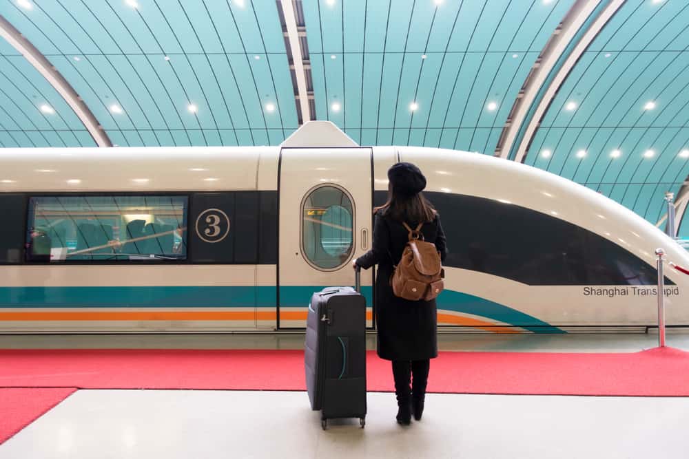 high-speed maglev train