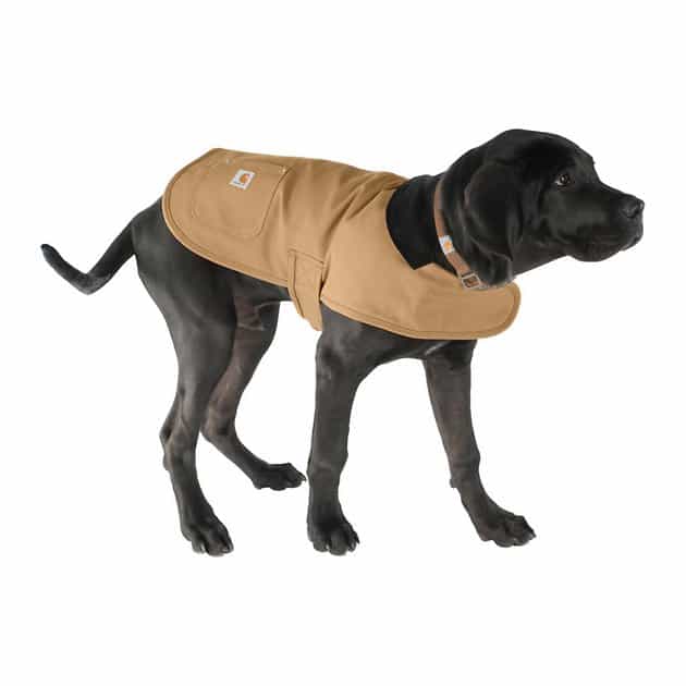 2. CARHARTT Chore Insulated Dog Coat, Brown, Small