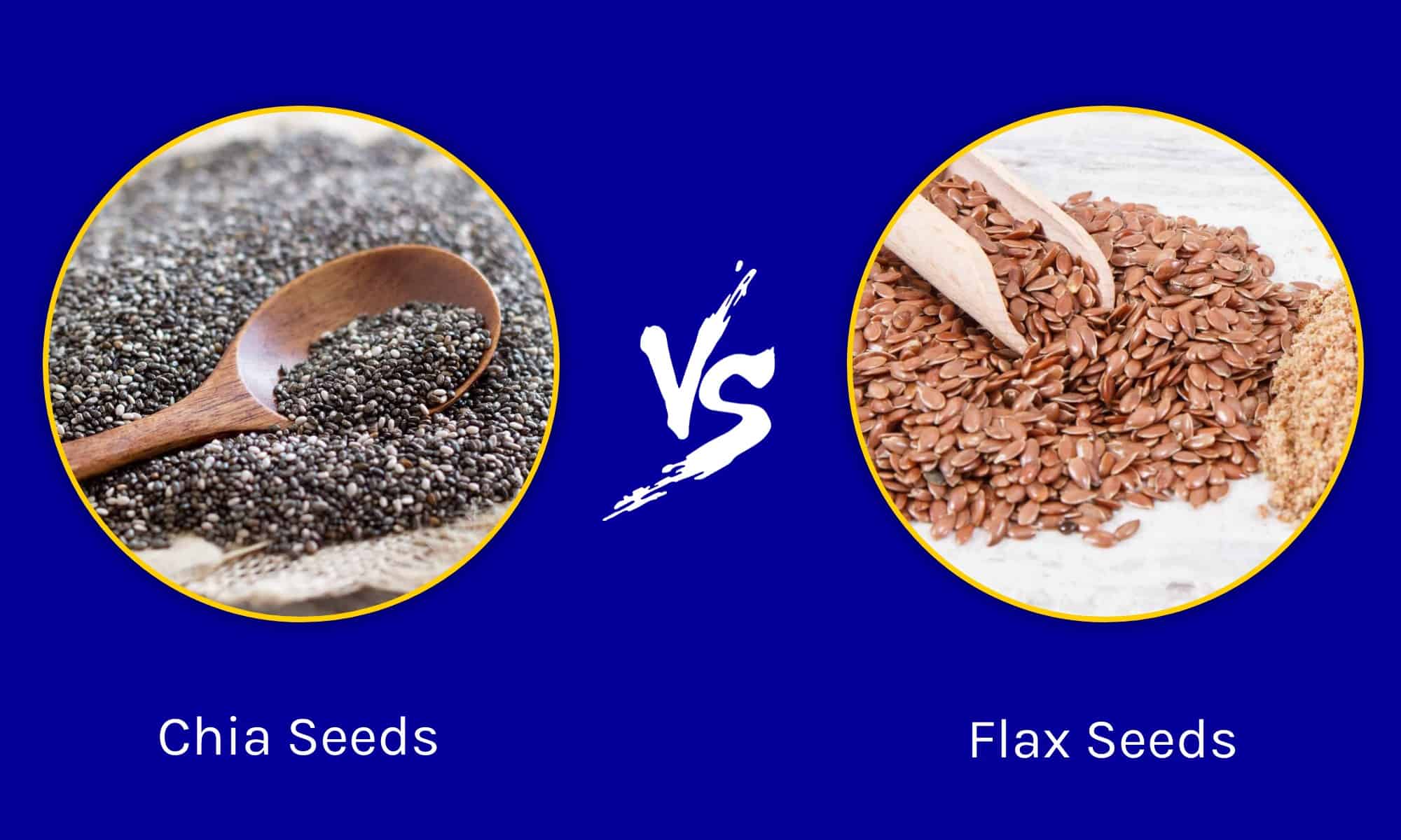 Chia Seeds Vs Flax Seeds: What’s The Difference? - A-Z Animals