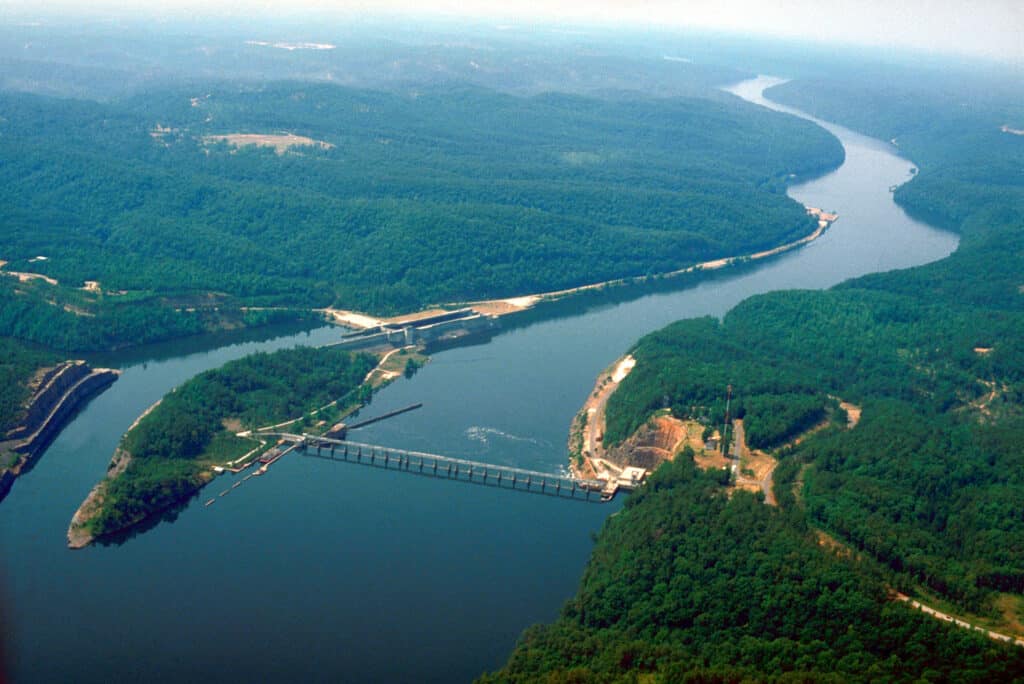 Bankhead Lock and Dam Alabama