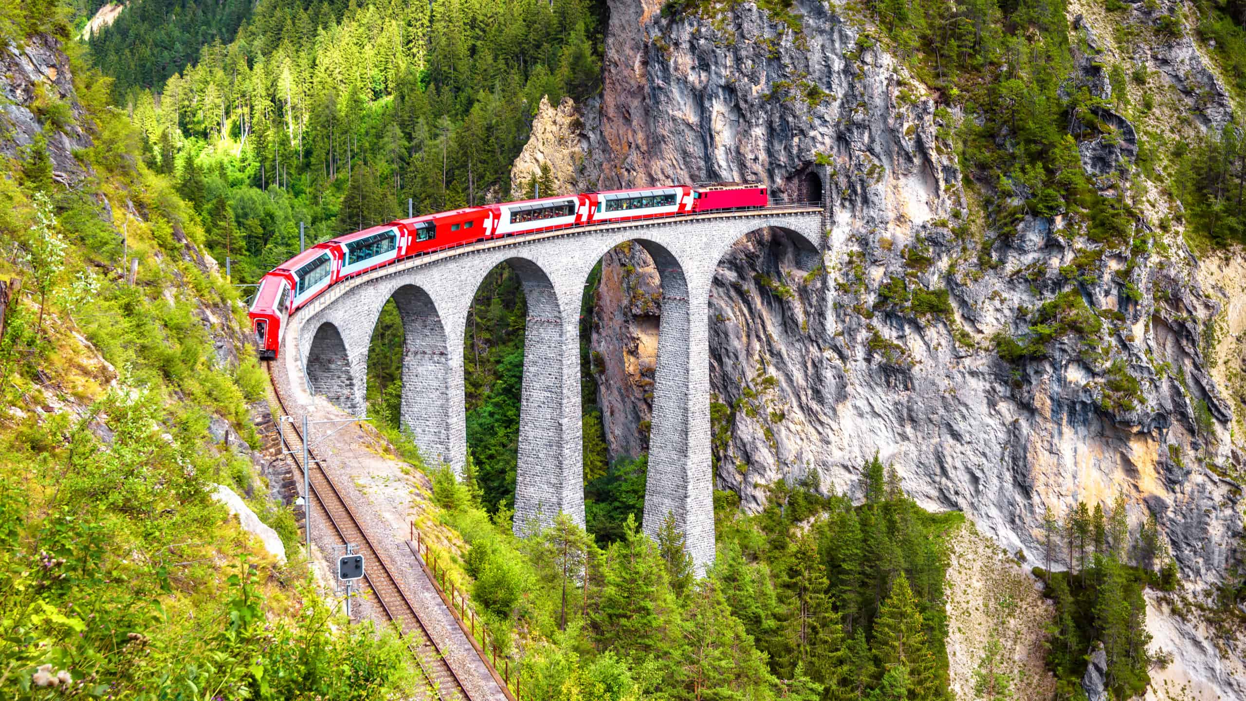 Which country has the most beautiful train in the world?