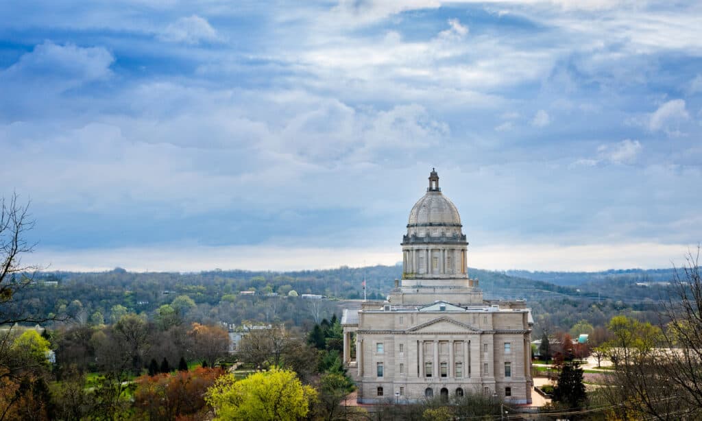 Frankfort Capitol Building Kentucky