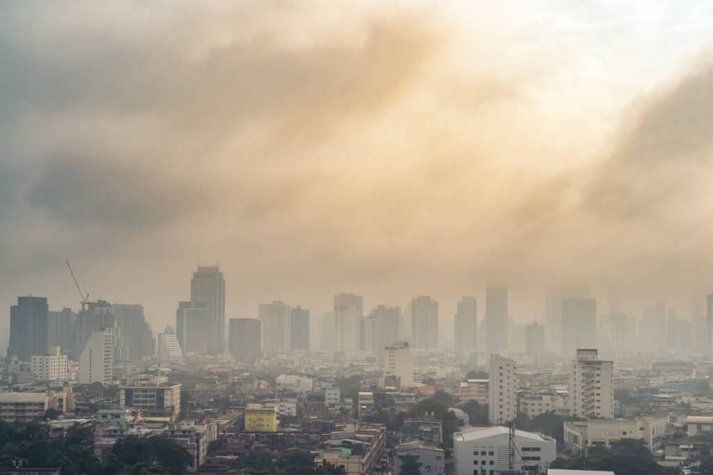 pollution affect the air quality in tennessee