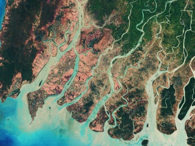 A Discovered: The Largest River Delta Ever on Planet Earth
