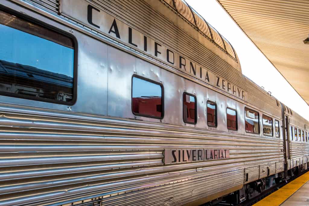 Amtrak's California Zephyr train