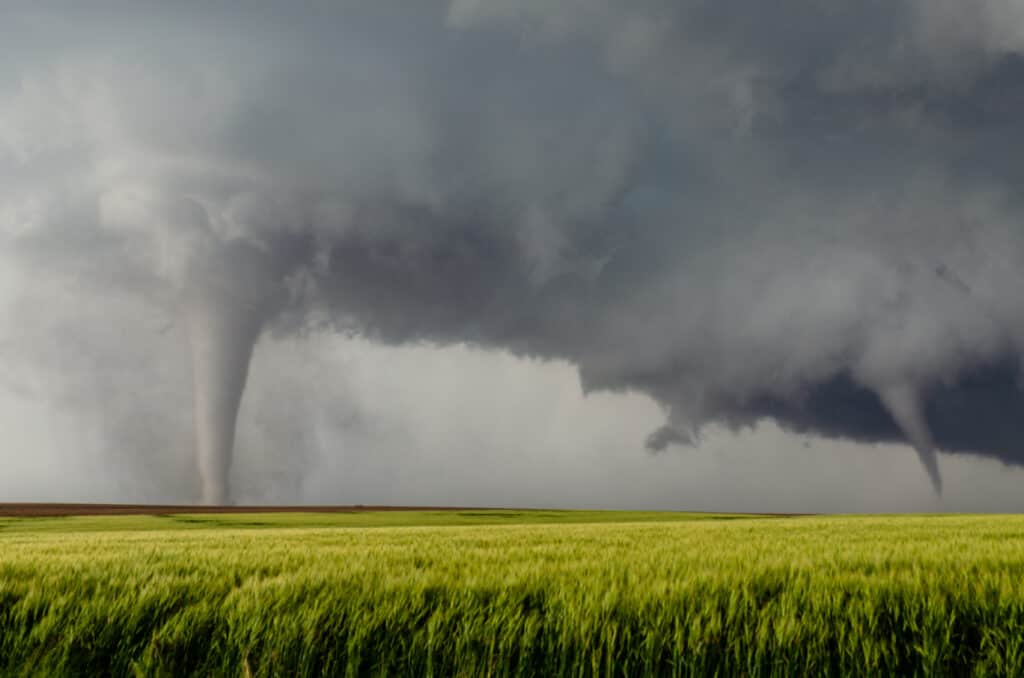 two tornados