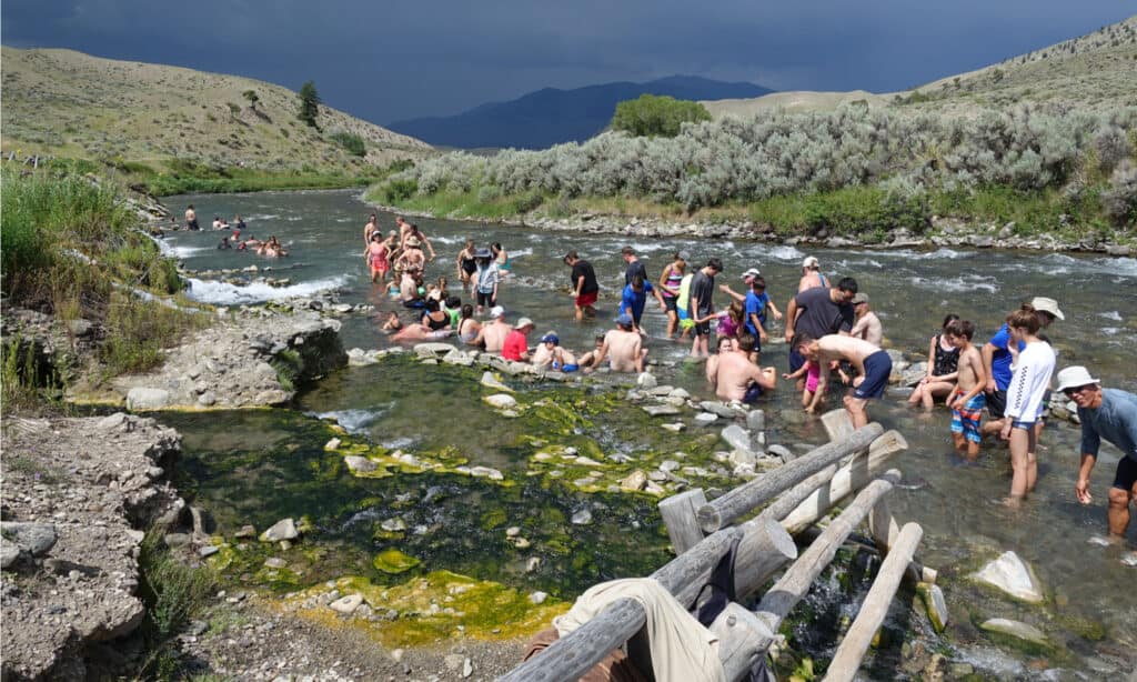 boiling river yellowstone