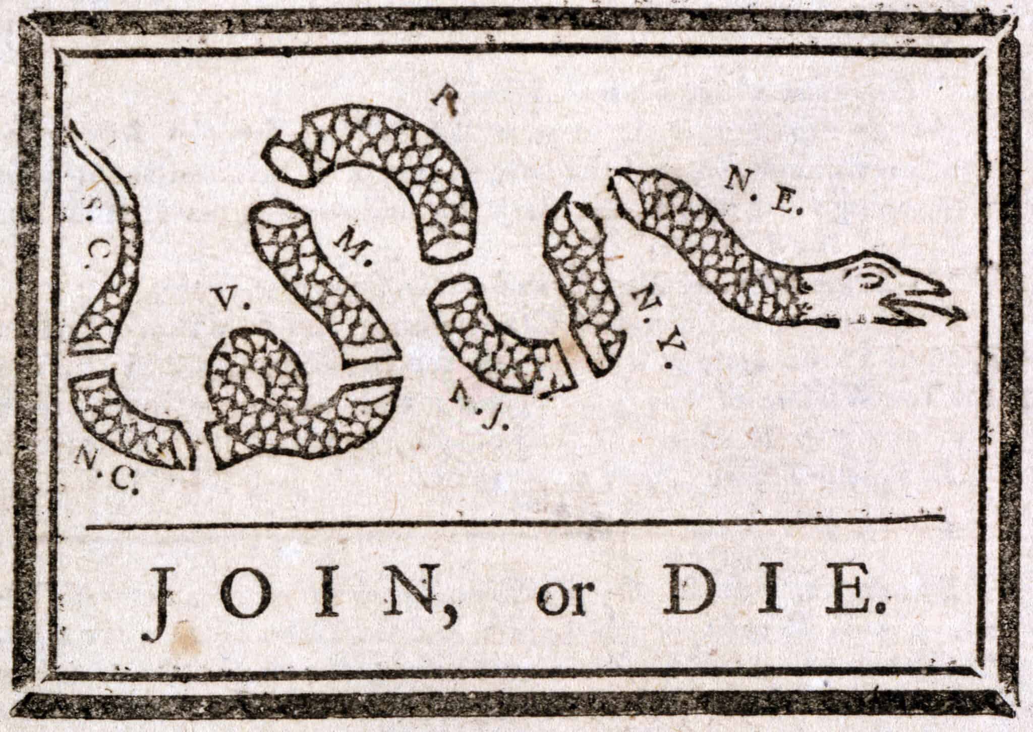 The Join Or Die Snake Flag s Surprising History Meaning And More AZ Animals