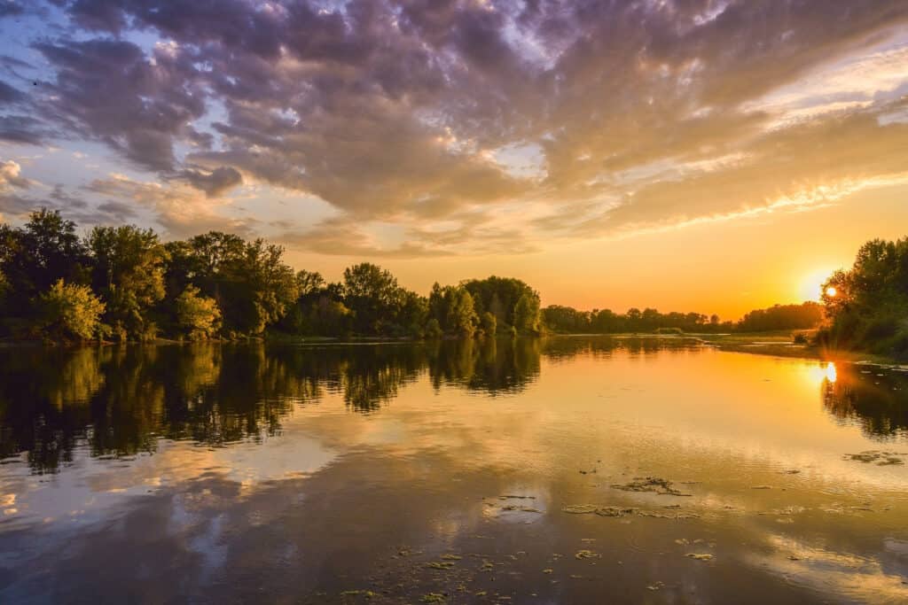 The Loire River in France.