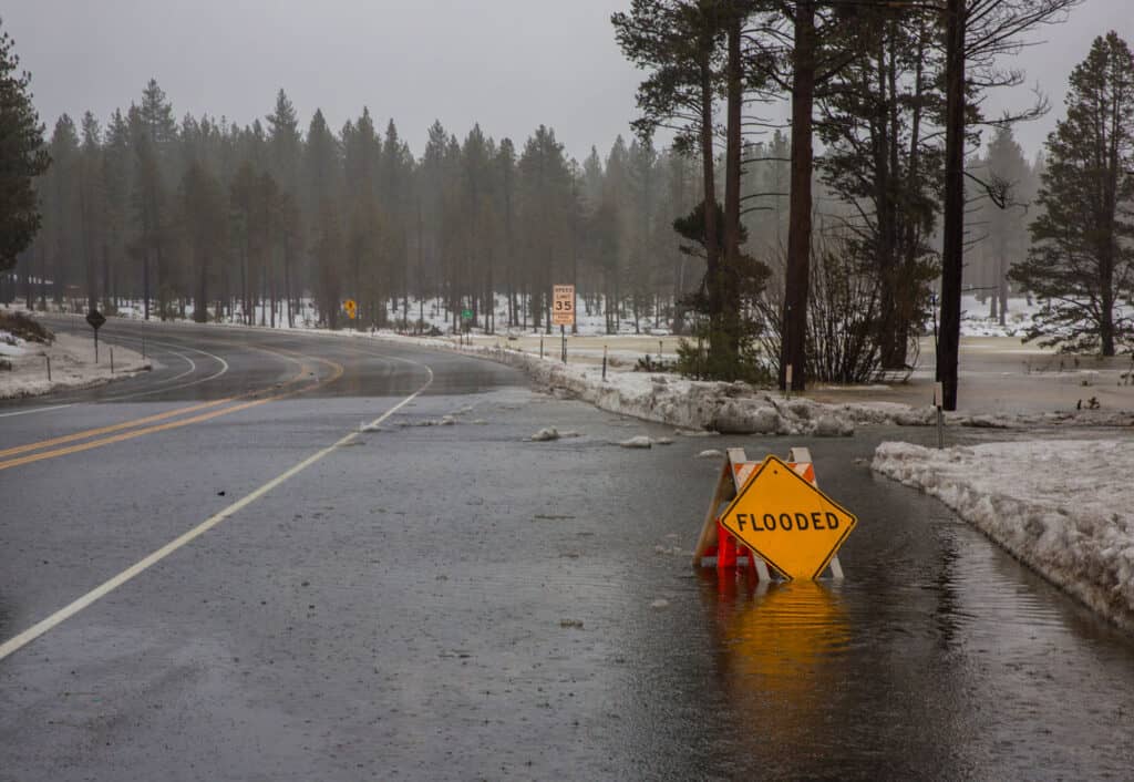 Flood, Bridge - Built Structure, Sandbag, Climate Change, Accidents and Disasters