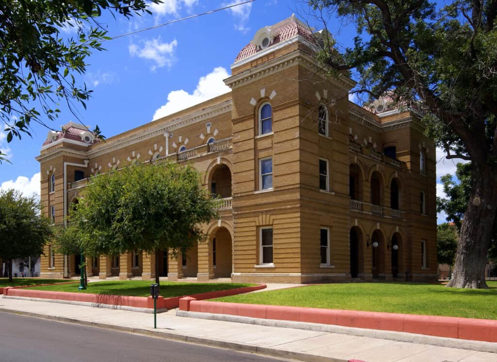 Webb County Courthouse in Laredo, Texas