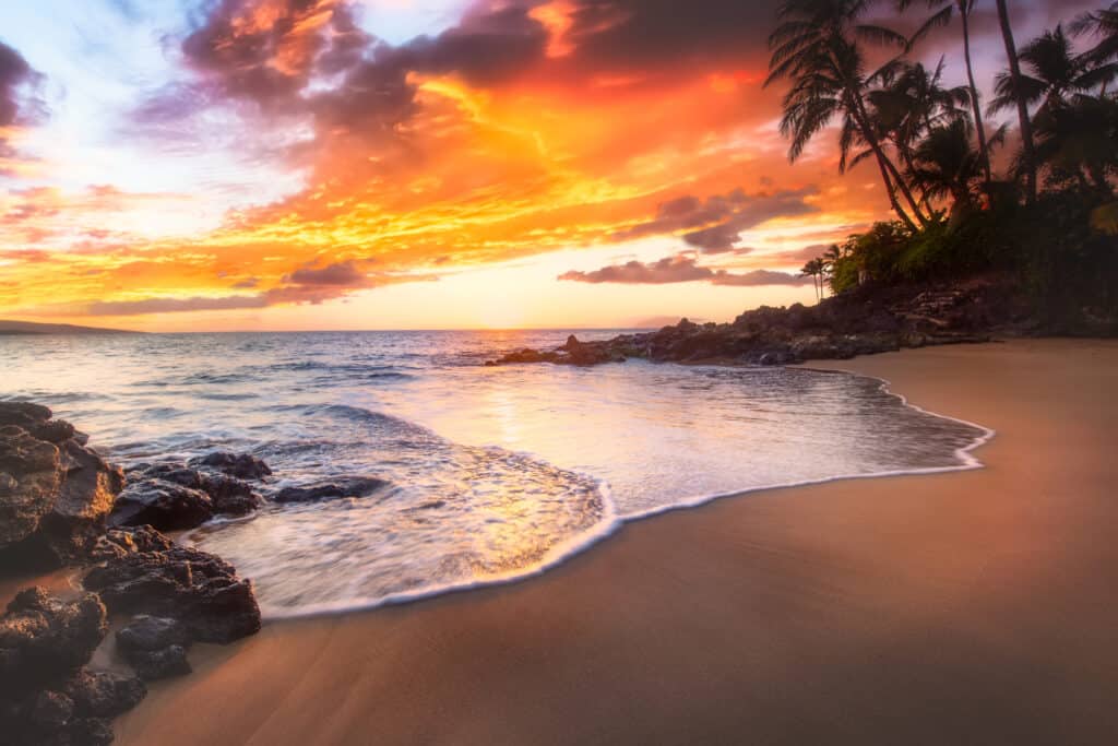 Beach in Maui 