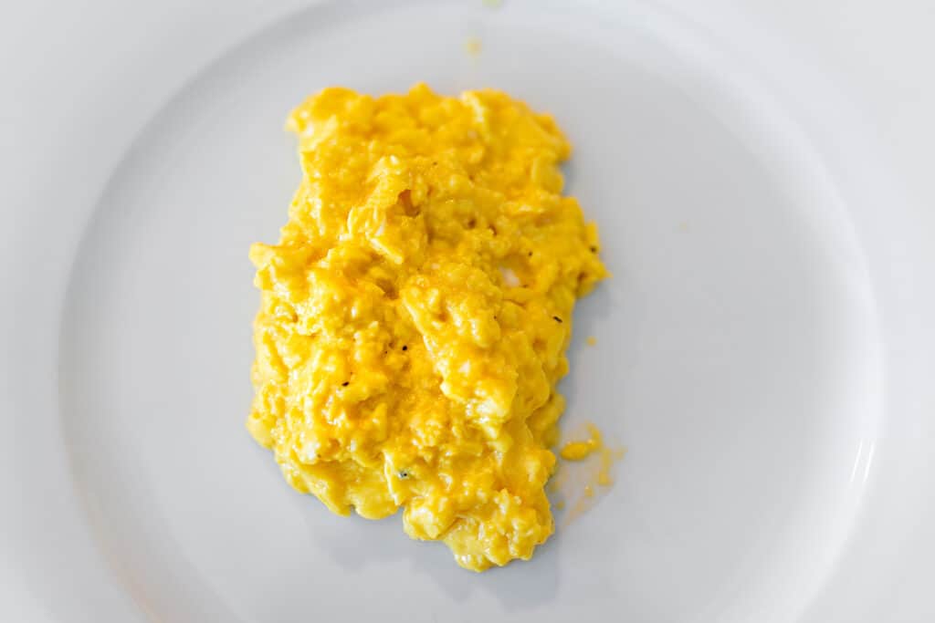 scrambled eggs