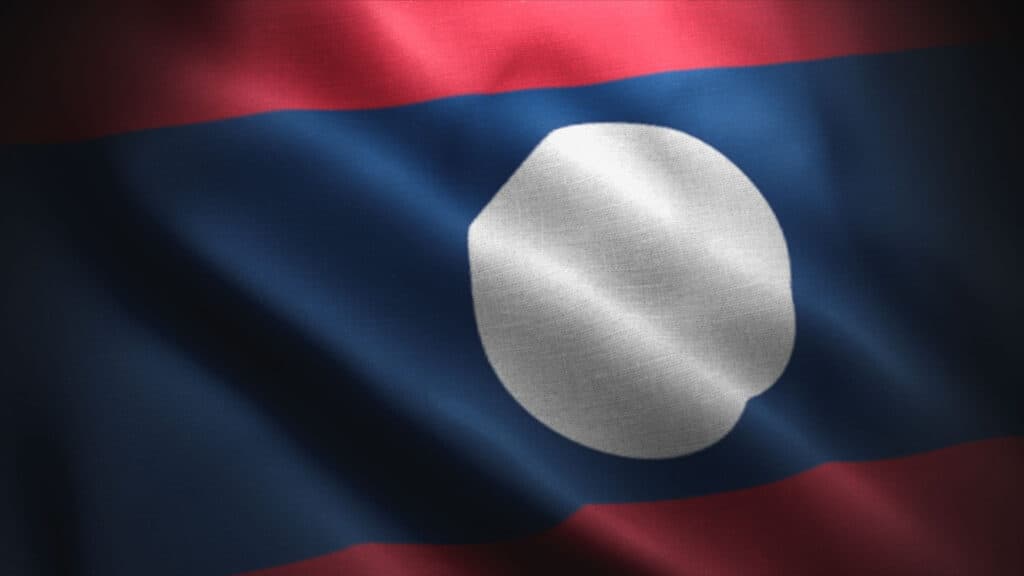 flag of laos