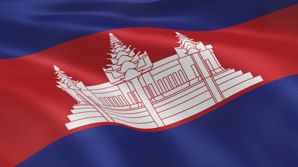 drapeau cambodgien 