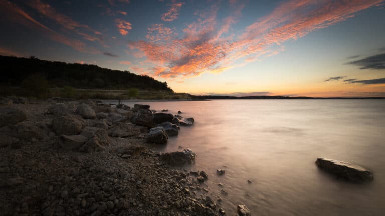 Sunset on Canyon Lake