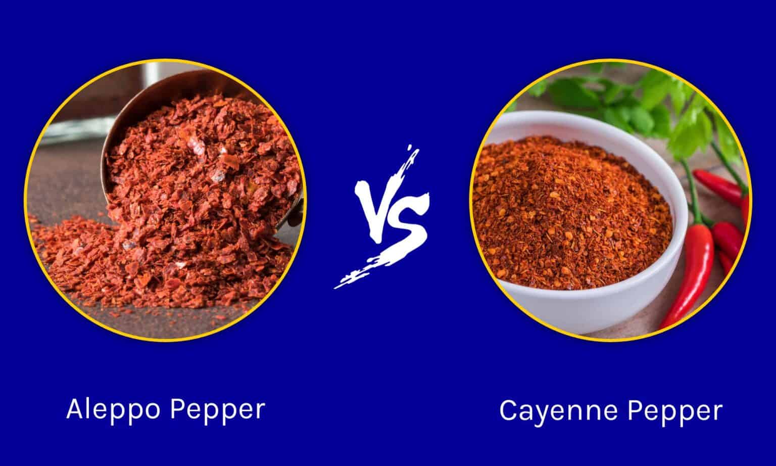 Aleppo Pepper vs Cayenne What is the Difference? AZ Animals