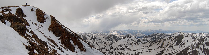 Mount Elbert, Colorado in June