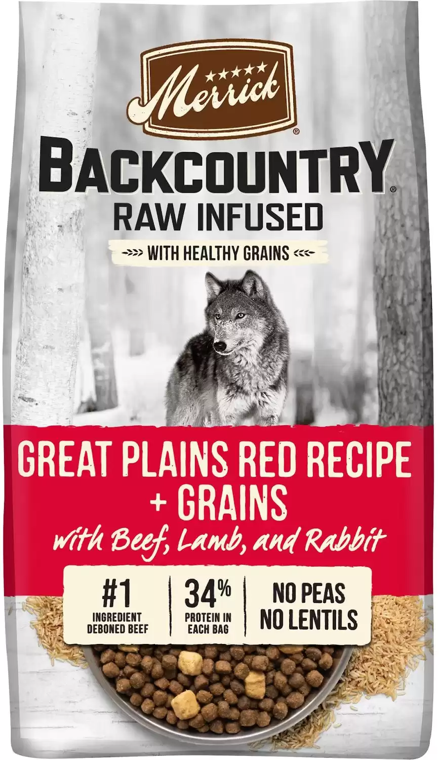 Merrick Backcountry Raw Infused Healthy Grains Dry Dog Food