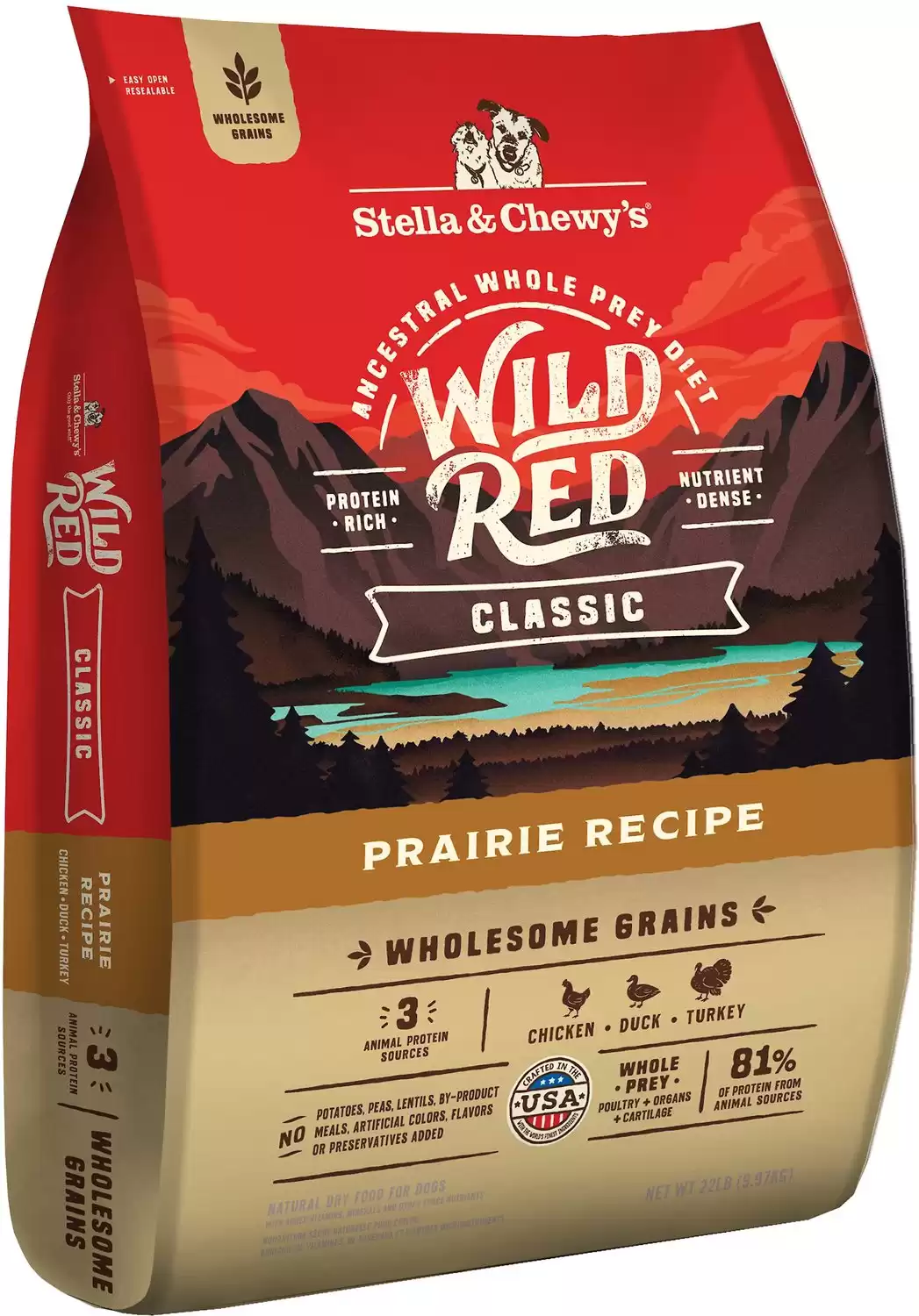 Stella & Chewy’s Wild Red Classic Kibble