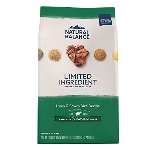 Natural Balance Limited Ingredient Diet | Adult Dry Dog Food with Healthy Grains