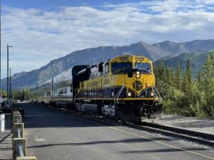 Watch This Guy Ride North America’s Northernmost Train Through Alaska Picture