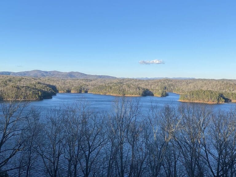Carters Lake in Winter