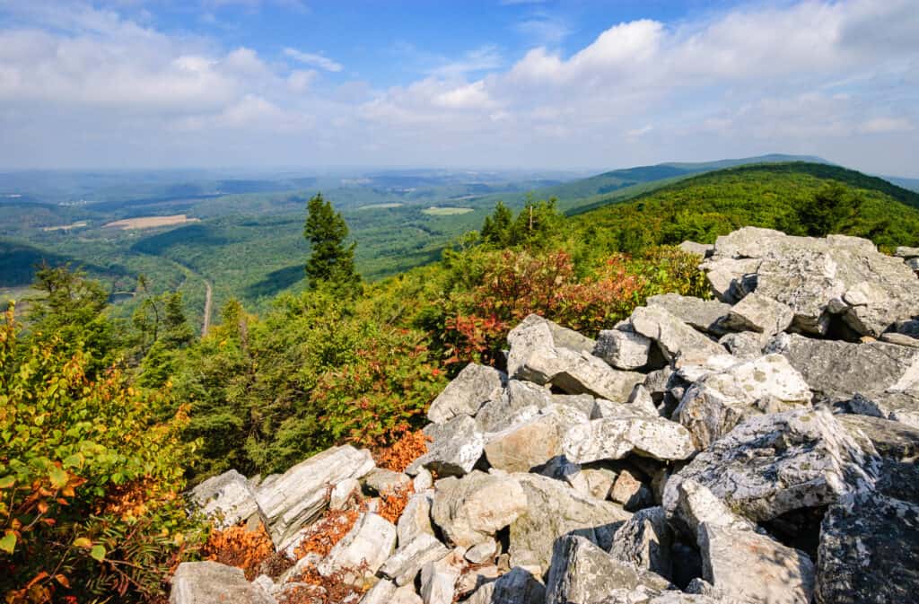 Hawk Mountain Sanctuary in Pennsylvania