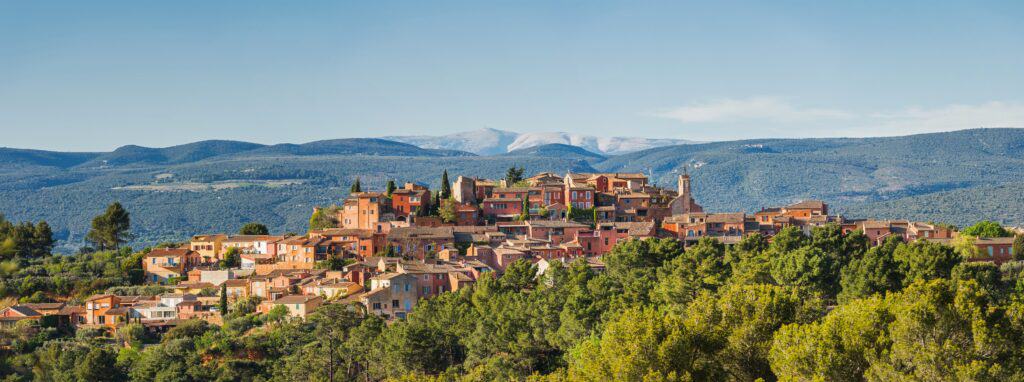 Mount Ventoux in the background