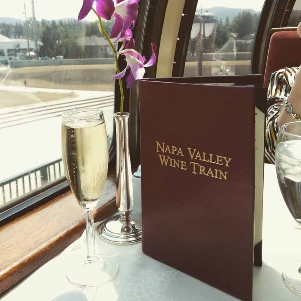 Train des vins de Napa Valley