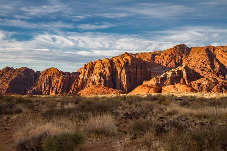Navajo Mountains of Snow Canyon State Park