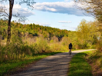 A The Longest Biking Trail in Vermont