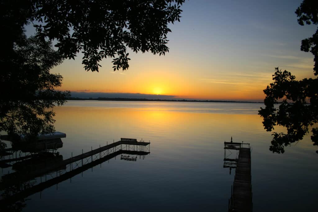 Part of the Iowa Great Lakes, Big Spirit Lake