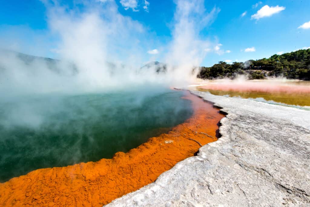 "Sacred Water" or Wai-O-Tapu