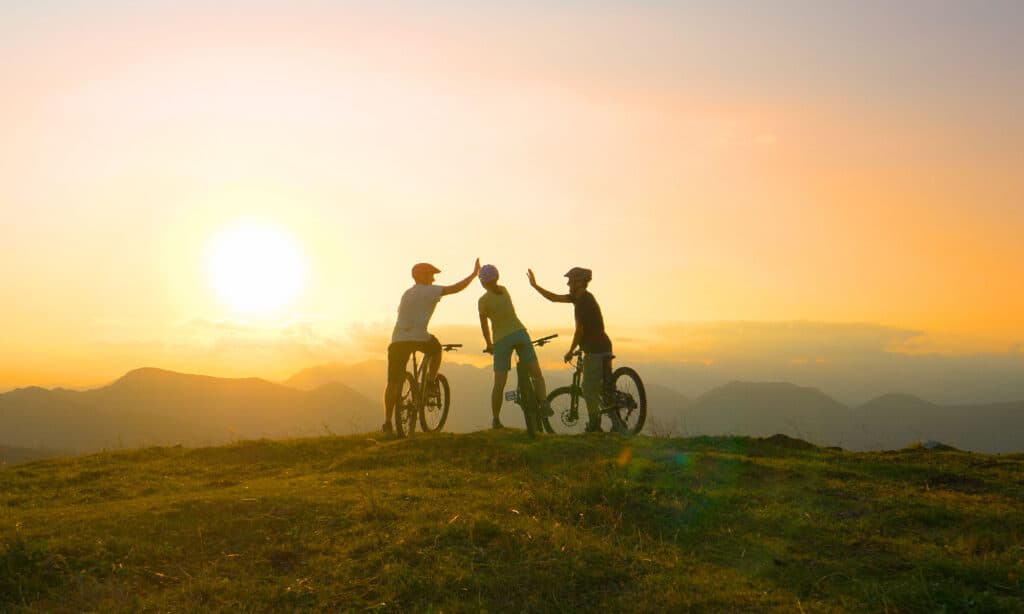 Cycling, Bicycle, Friendship, Mountain Biking, Sport