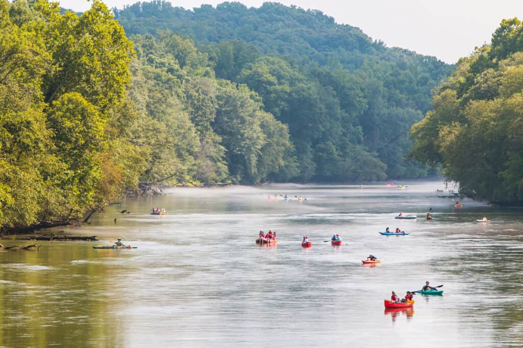 Chattahoochee River, Atlanta - Géorgie, Kayak, Rivière, Kayak